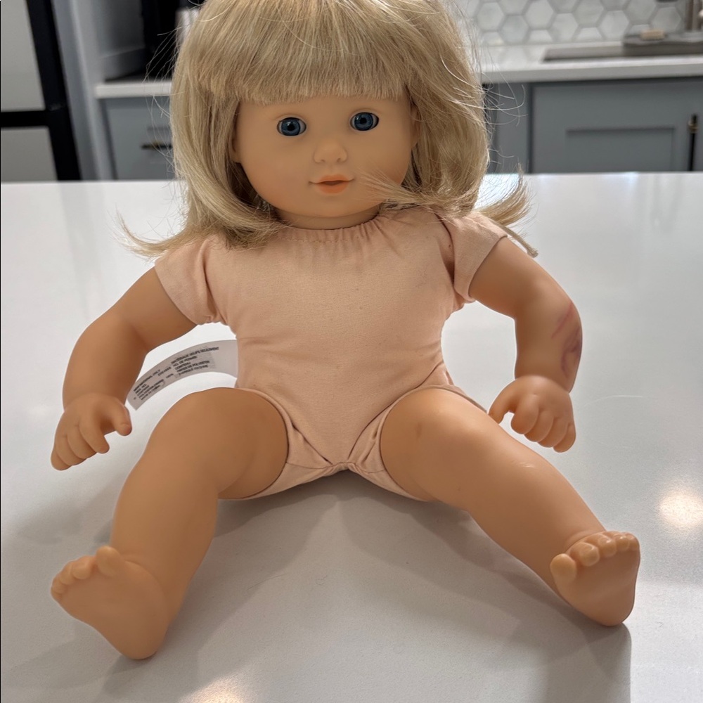 American Girl Bitty Baby Twin Girl Doll – Blonde Hair & Blue Eyes - Picture 12 of 13